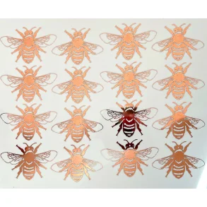 Kobber farvet Decal