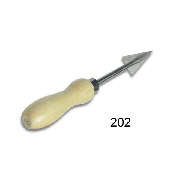 Afdrejningsjern trekantet med spids