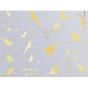 Birds on a wire - Guld