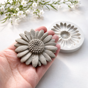 Silikoneform mellem margerit 5,8 cm