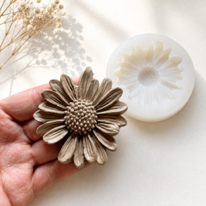 Silikoneform marguerit  6 cm
