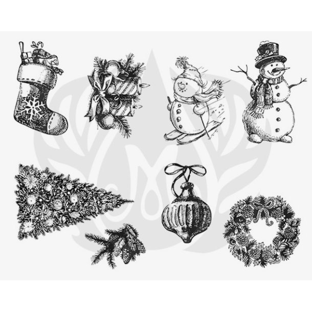 Designer Silkscreen  � Winter Holiday