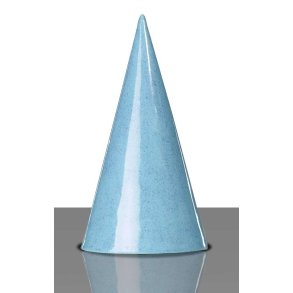 1276 Turkis sp�ttet - Skinnende