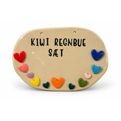 KIWI Regnbues�t � 10 Underglasurer