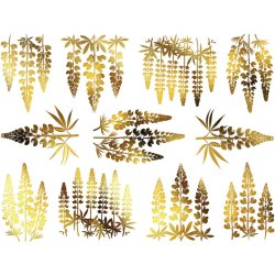 Lupin Blomster- Guld