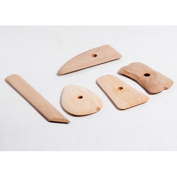 Rib s�t i tr� med 5 dele
