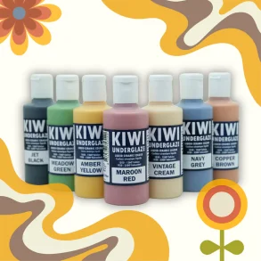 KIWI Retros�t � 7 Underglasurer