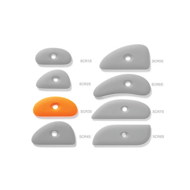 Xiem Clayrib soft nr. 3 orange