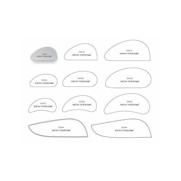 Xiem Clayrib rustfrit st�l (S) 1A