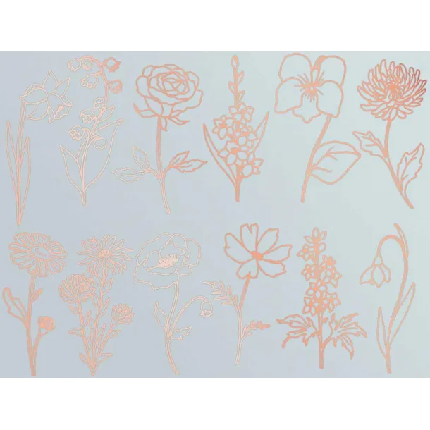 Haveblomster- Kobber