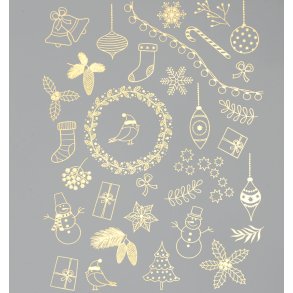 Julepynt - Guld