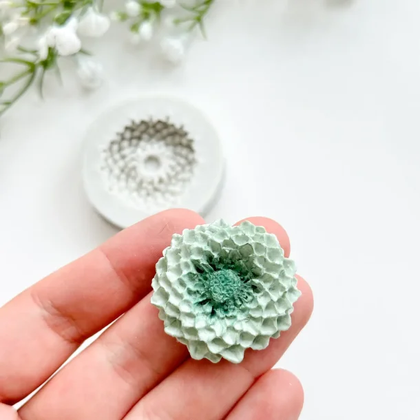 Silikoneform Dahliablomst