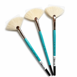 Viftepensler til keramik � Royal Fan Brush s�t