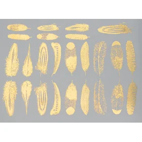 Small feather- Guld