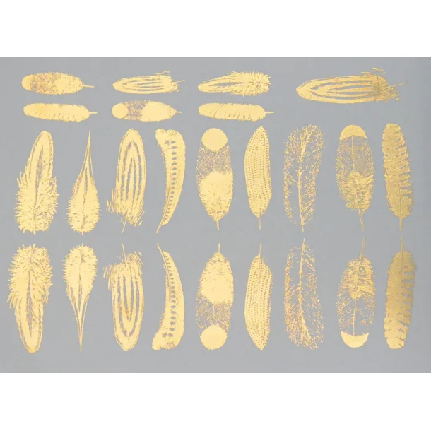 Small feather- Guld