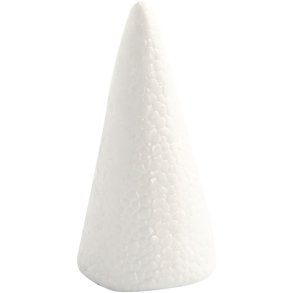 Styropor kegle  11 cm 