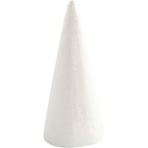 Styropor kegle  14,5 cm 