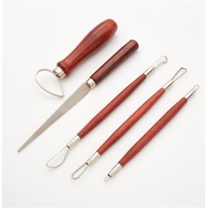 Slynges�t med 4 dele og en kniv