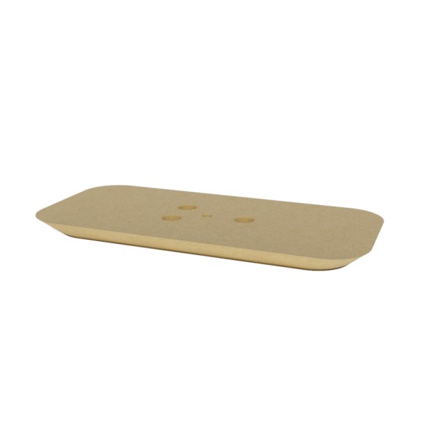 Rounded Rectangle Plate Form � 34 � 16 cm � 2 cm