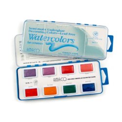 AMACO Semi-Moist Underglasurer S�t nr. 109