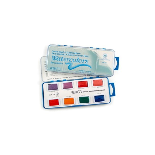 AMACO Semi-Moist Underglasurer S�t nr. 108