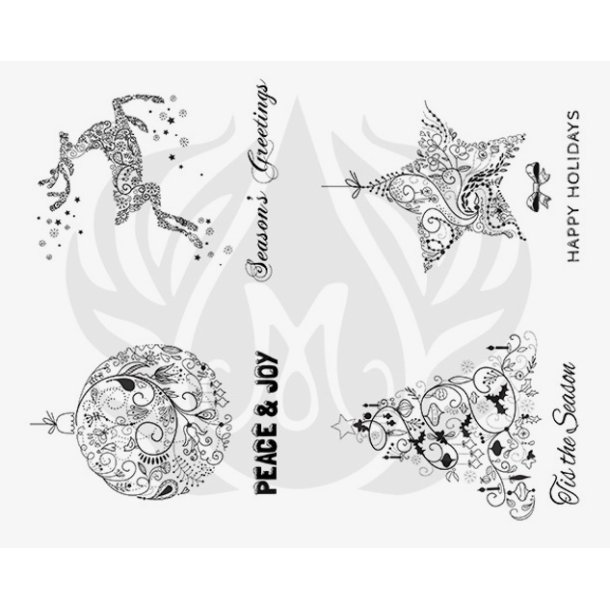 Designer Silkscreen  � Season�s Greetings