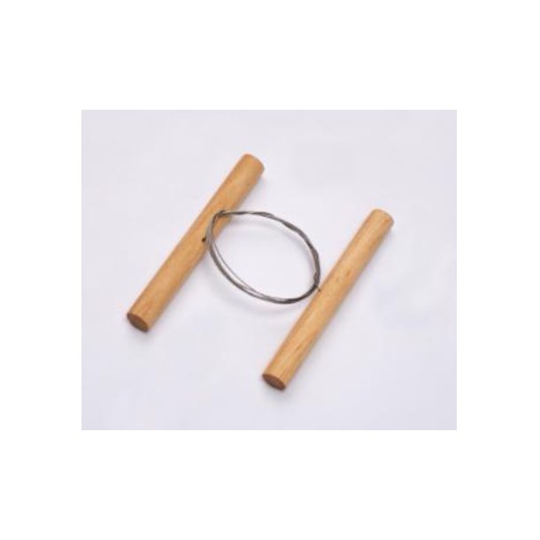  Sk�retr�d med 2 tr�pinde