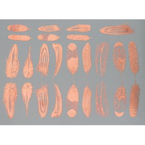 Small Feather - kobber