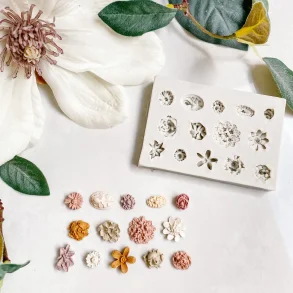 Silikoneform forskellige sm� blomster
