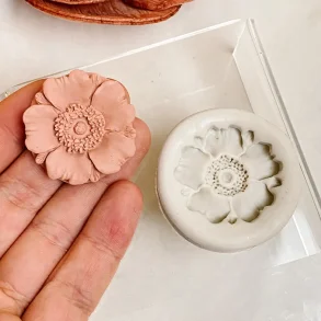 Silikoneform Valmueblomst